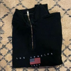 Brandy Melville 1984 Los Angeles Halfzip